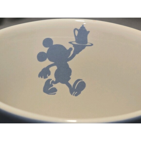 Set Of 2 Chef Mickey Mugs Pale Yellow & Blue - Picture 10 of 10
